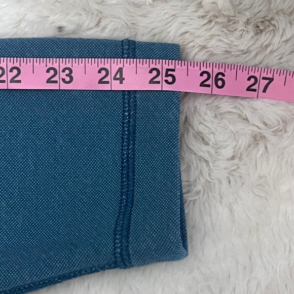 Tommy Bahama Mens Teal Blue Quarter Zip Pullover Sweatshirt Marlin Logo XL - Picture 6 of 10